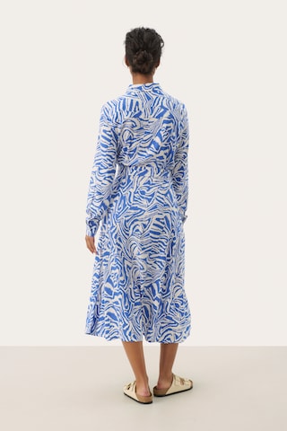 Robe-chemise Part Two en bleu