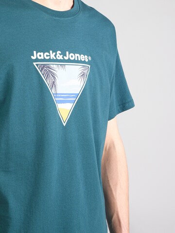 JACK & JONES Футболка 'JJPERRY' в Зеленый