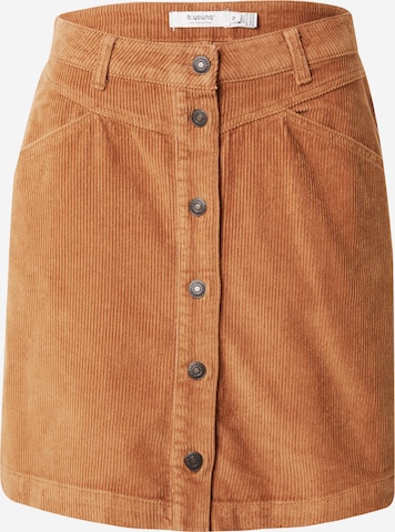 b.young Skirt 'DANNA' in Brown: front