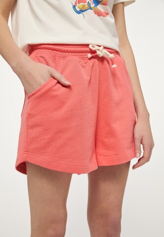 MUSTANG Regular Pants 'Jogpant' in Pink