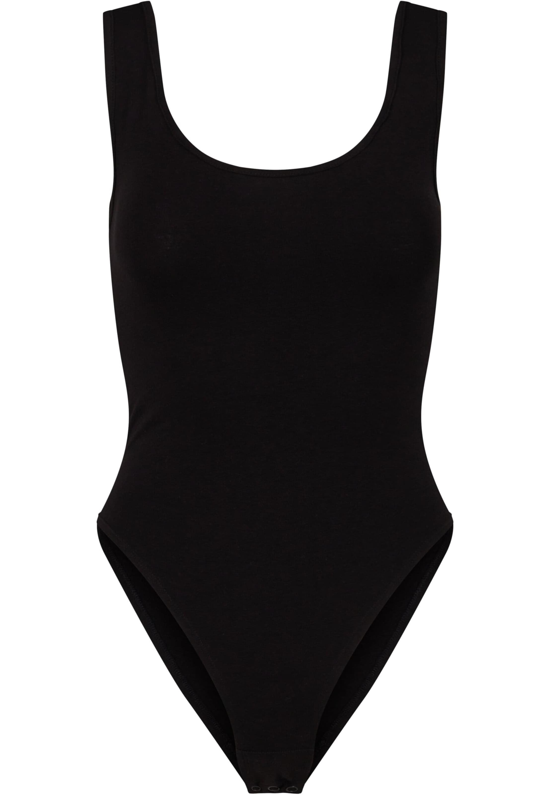 Shirtbody Urban Classics en noir : devant