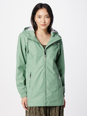 Ragwear Between-season jacket 'MINATO' in Green: front