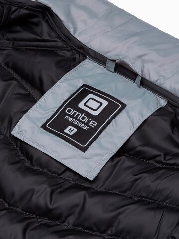Ombre Winter Jacket 'C528' in Grey