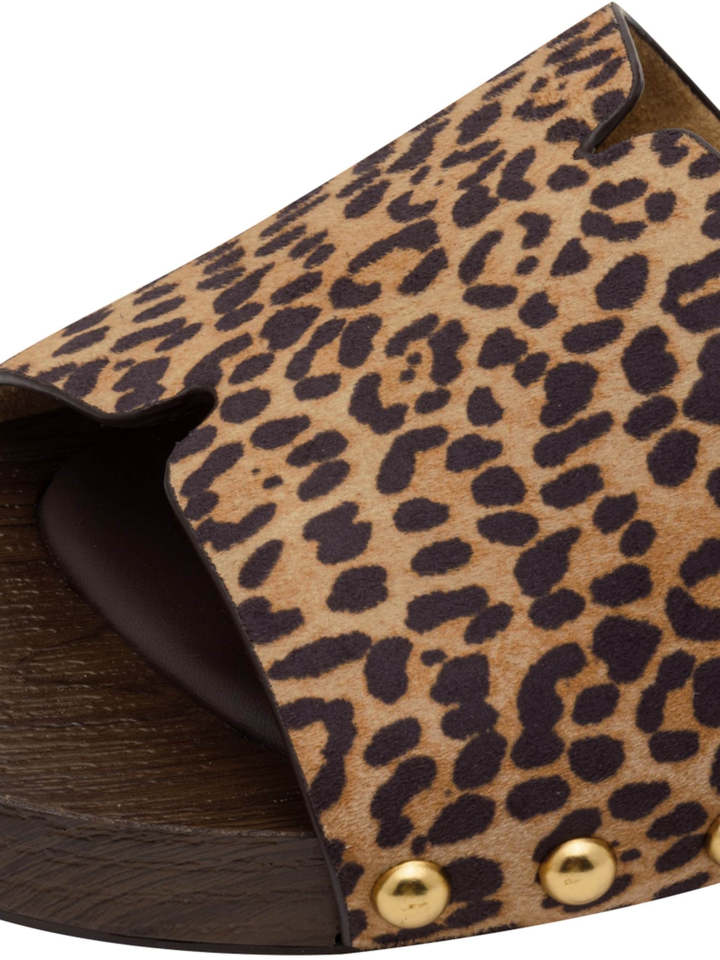 Tamaris Mules in Brown