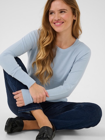 Pull-over 'Lizza' Kaffe en bleu