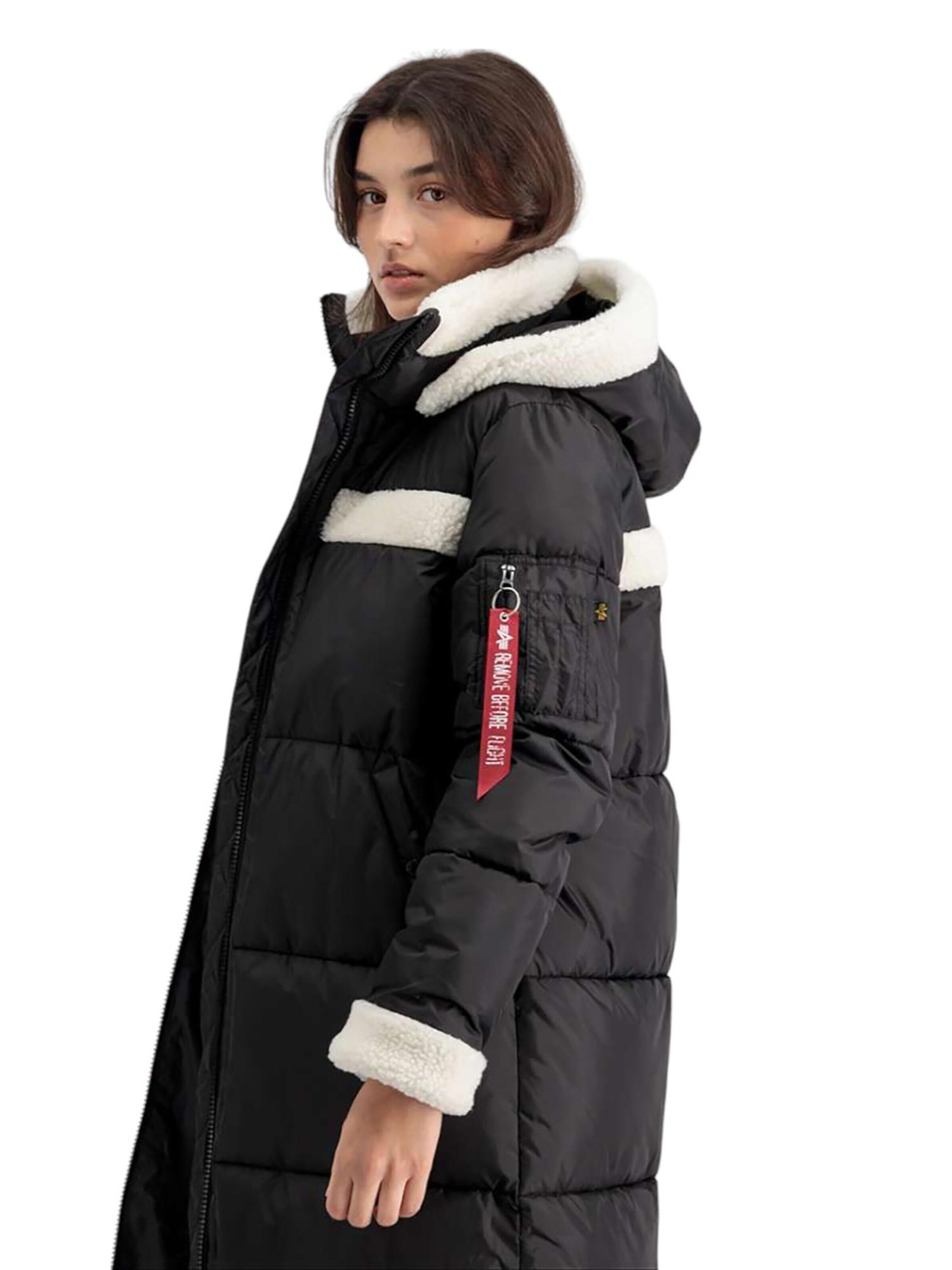 ALPHA INDUSTRIES Winter Parka 'ZH' in Black