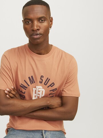 JACK & JONES Shirt in Orange