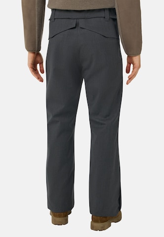 Boggi Milano Flared Functionele broek 'B Tech' in Grijs