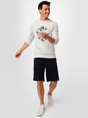 JACK & JONES Sweatshirt 'HAZYS' in Weiß