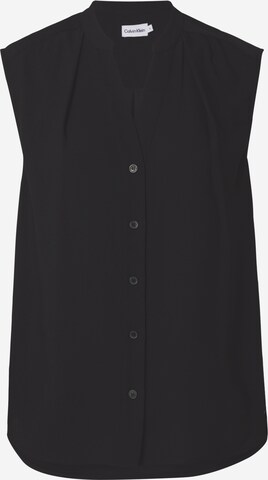 Calvin Klein Bluse in Schwarz: predná strana