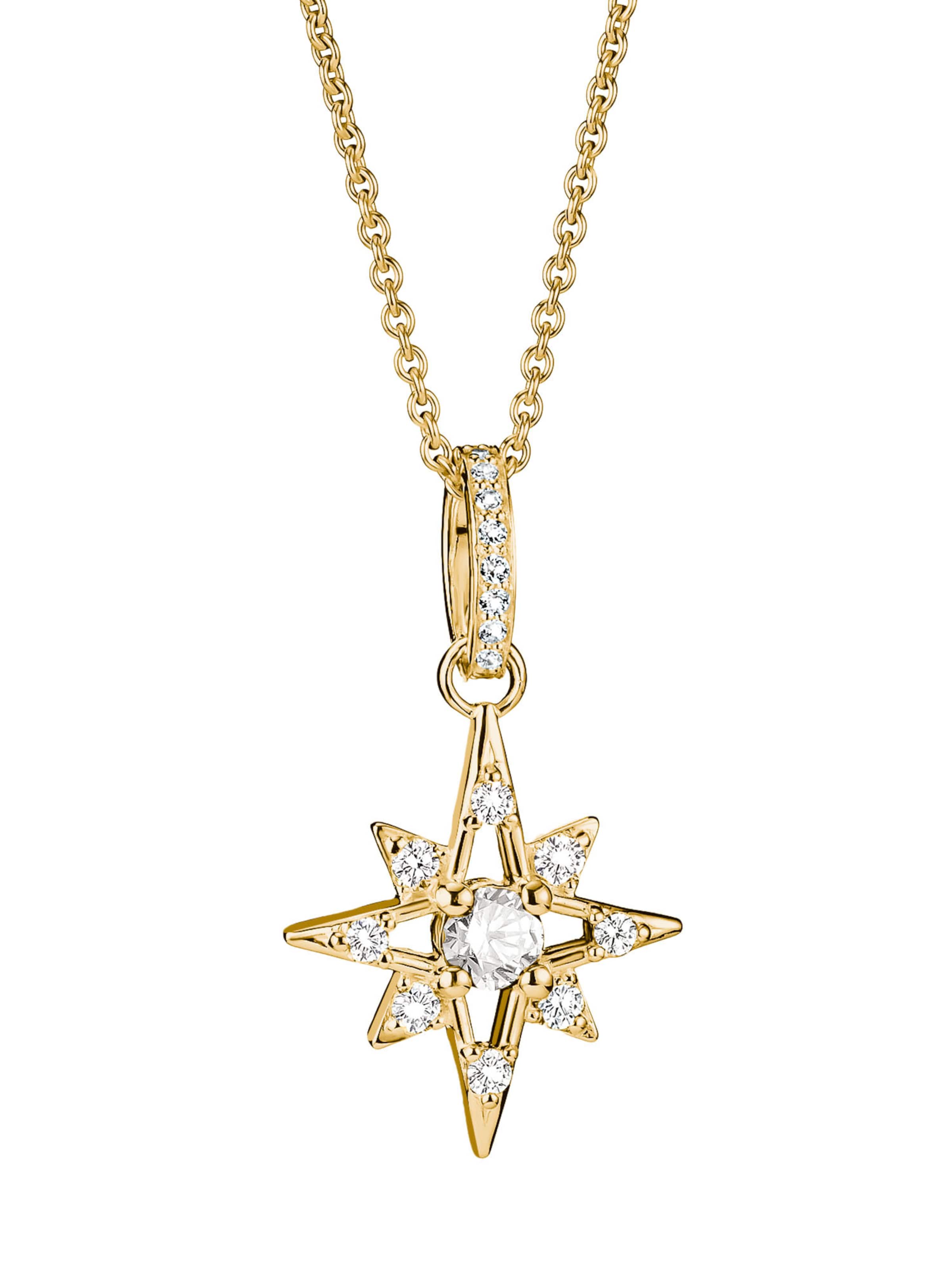 Thomas Sabo Kette in 50 in gold / transparent, Produktansicht