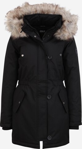 Only Tall Winterparka 'IRIS' in Schwarz: predná strana