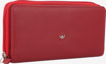 GOLDEN HEAD Wallet 'Polo' in Red