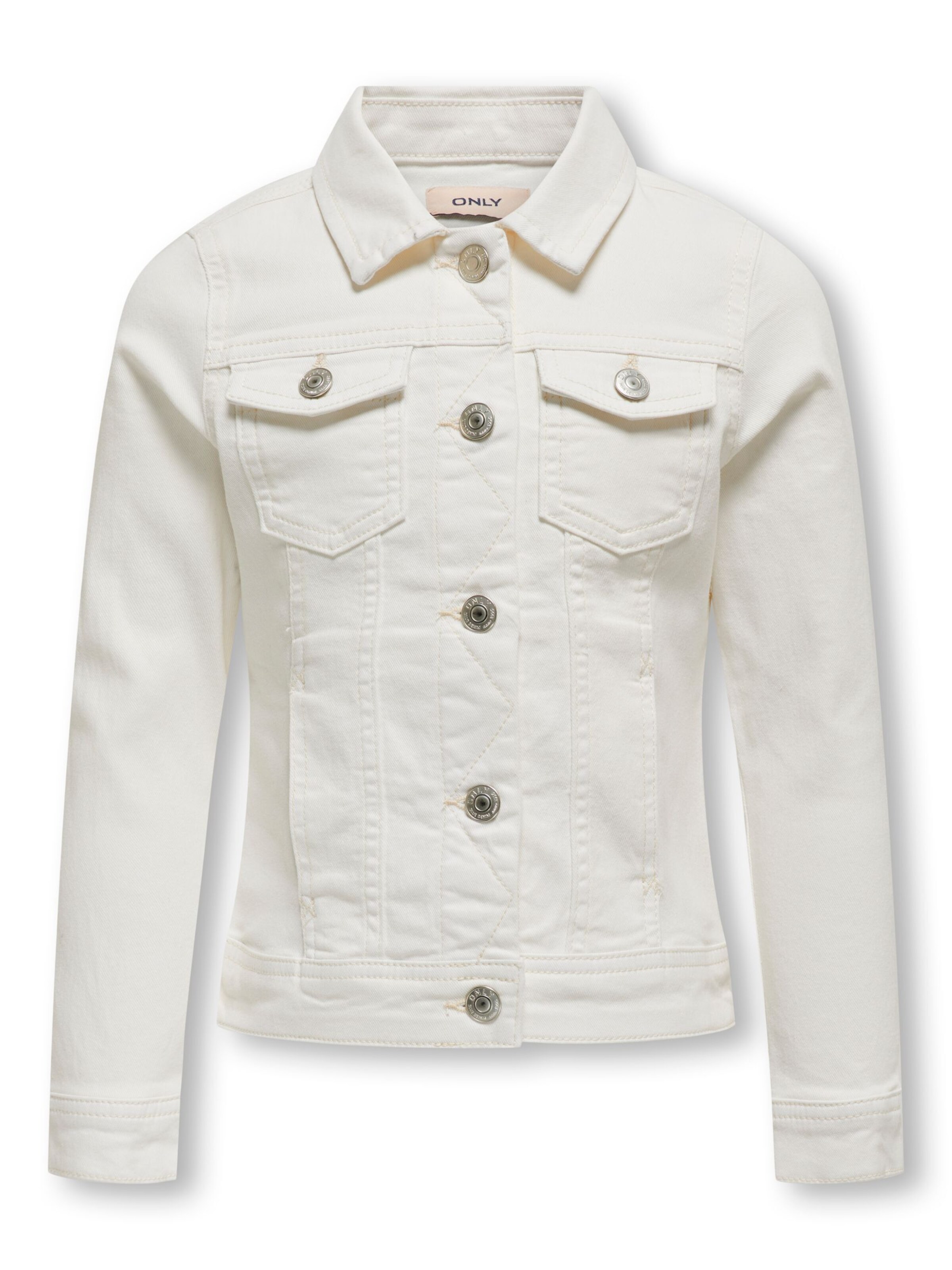 ONLY GIRLS Between-Season Jacket ' ONLKOGSARA' in White: front