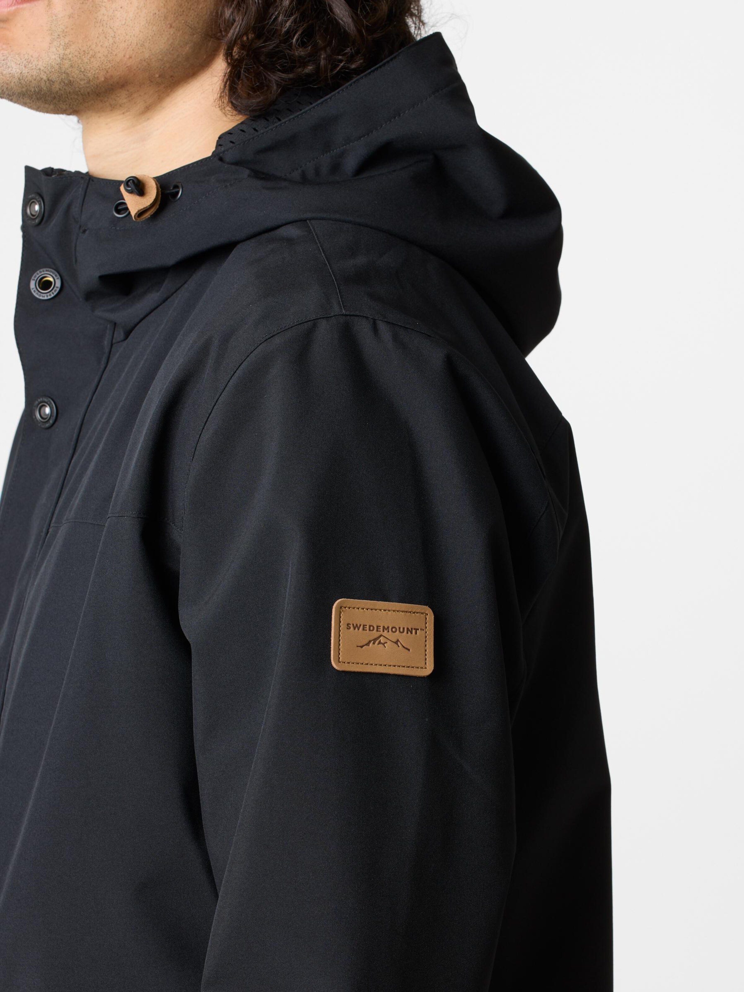 Veste outdoor 'Sarek' SWEDEMOUNT en noir