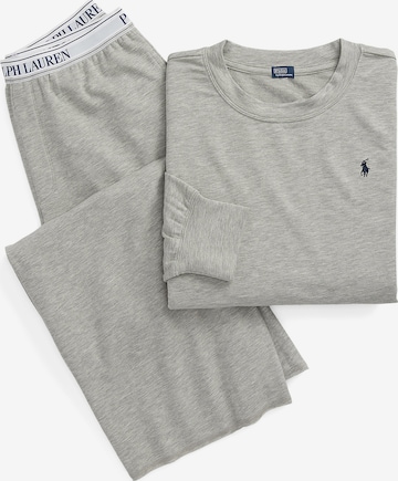 Pyjama 'Club Terry' Polo Ralph Lauren en gris : devant