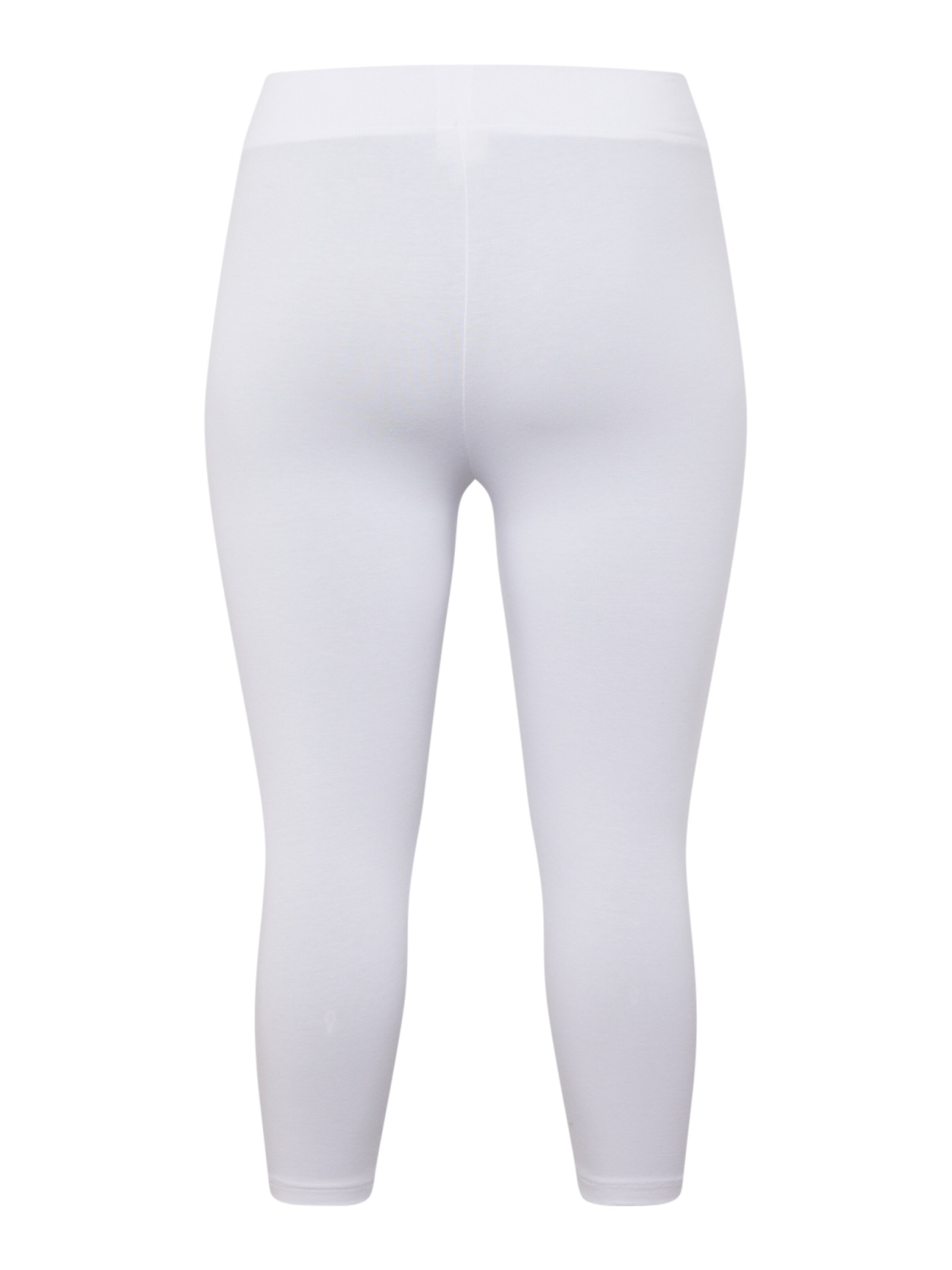 ONLY Carmakoma - Skinny Leggings 'Time' em branco
