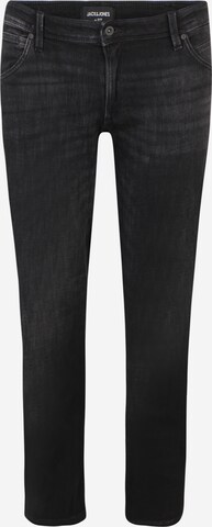 Jack & Jones Plus Slim fit Jeans 'Glenn' in Black: front