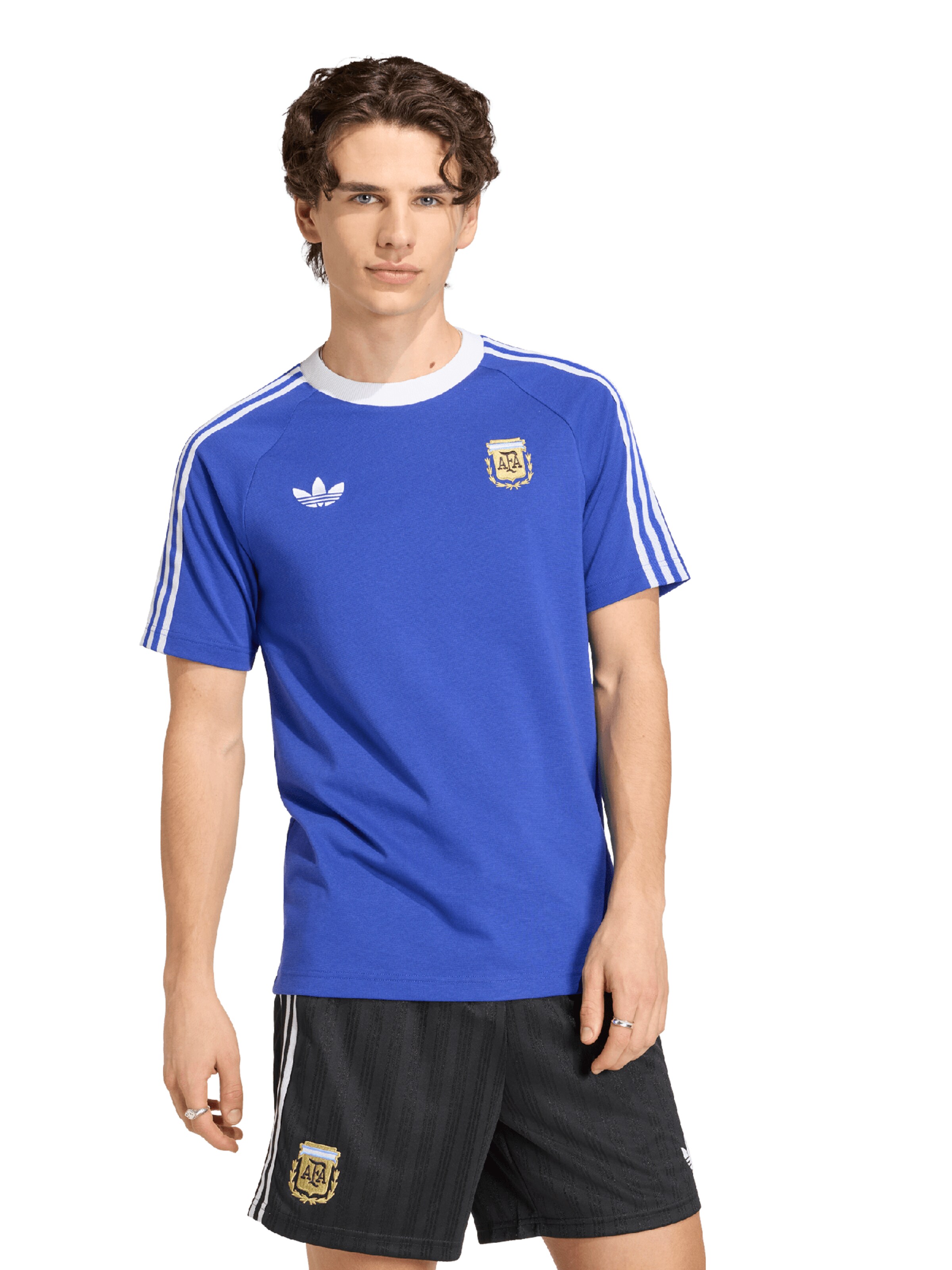 ADIDAS PERFORMANCE Λειτουργικό μπλουζάκι 'AFA' σε μπλε: μπροστά