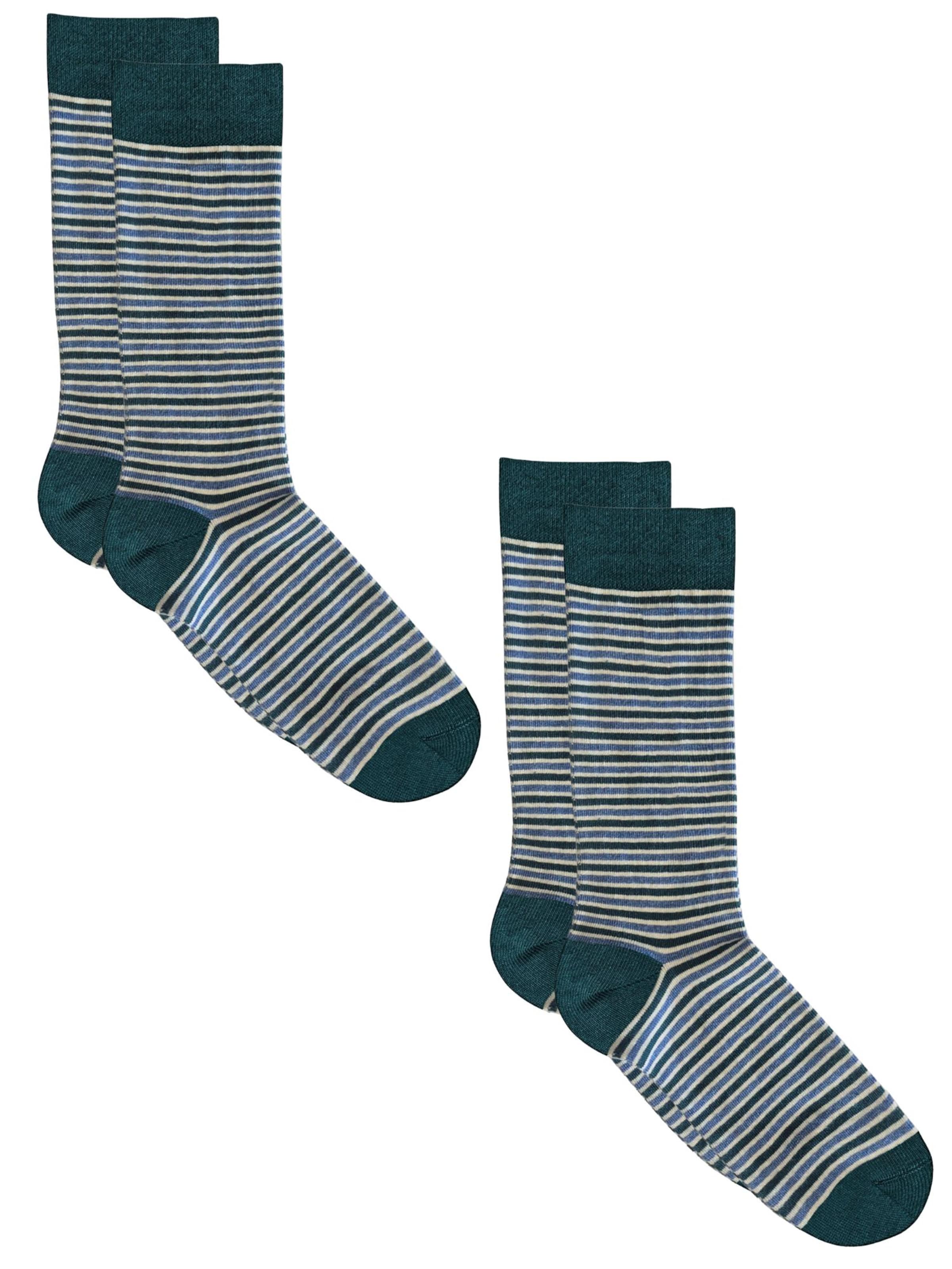 Albero Natur Socken‌‌‌‌ in Grün: Vorderseite