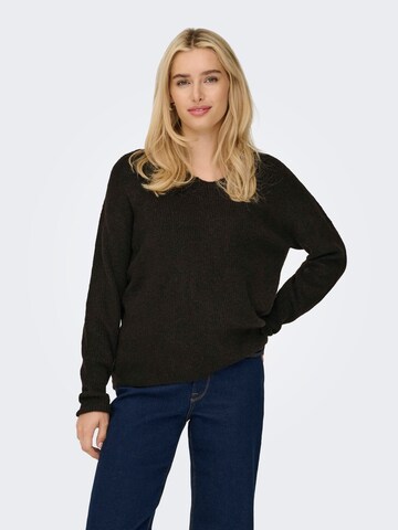 Pullover 'CAMILLA' di ONLY in marrone: frontale