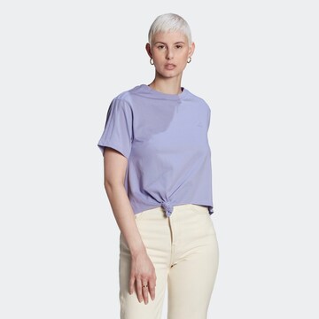 ADIDAS ORIGINALS - Camiseta en lila: frente