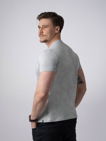 PANTONECLO Shirt 'Pantoneclo Men’s Crew Neck Short Sleeve T-Shirt' in Grey