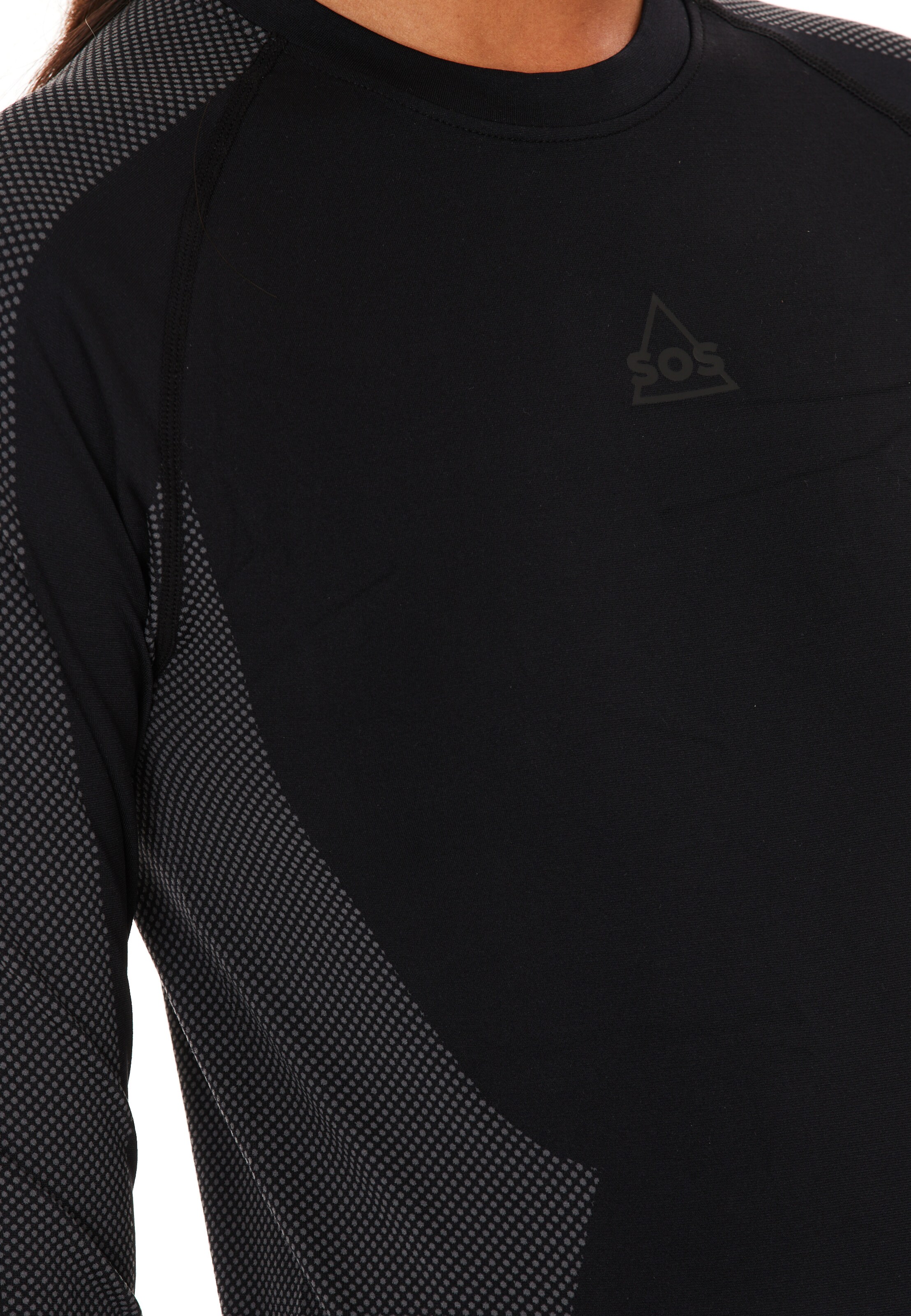 SOS Baselayer 'Kalmar' in Schwarz
