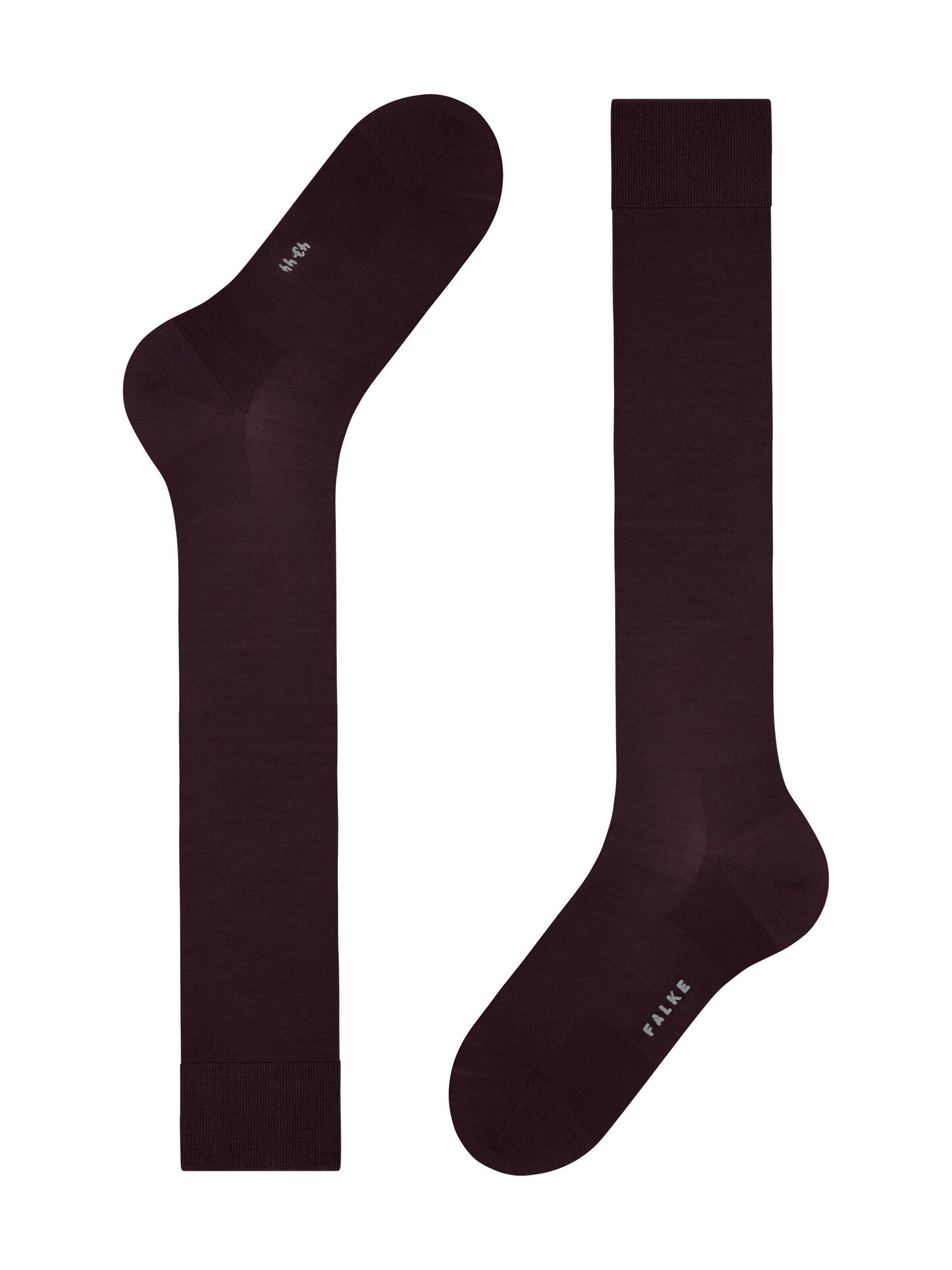 FALKE Kniestrümpfe 'ClimaWool'‌‌‌‌‌ in Rot