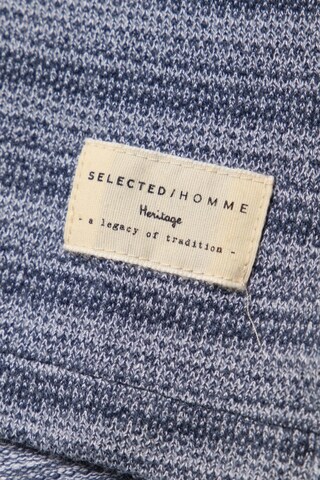 SELECTED HOMME Pullover M in Blau