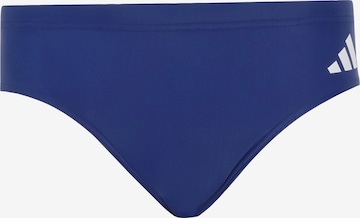 ADIDAS PERFORMANCE Athletic Swim Trunks 'Ess' in Blue: front