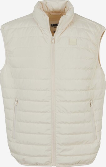 Urban Classics Bodywarmer in de kleur Natuurwit, Productweergave