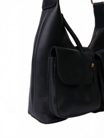 RE:DESIGNED Shopper ' Solvej ' in Black: front