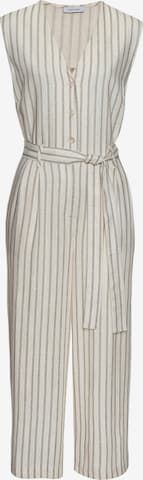 LASCANA - Jumpsuit en beige: frente