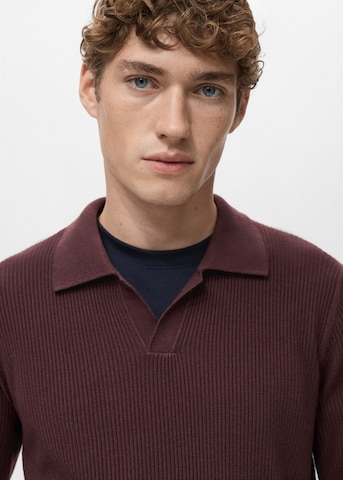 MANGO MAN Pullover 'Antiguas' in Rot