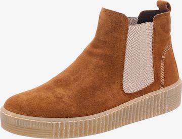 GABOR Chelsea Boots in Brown: front