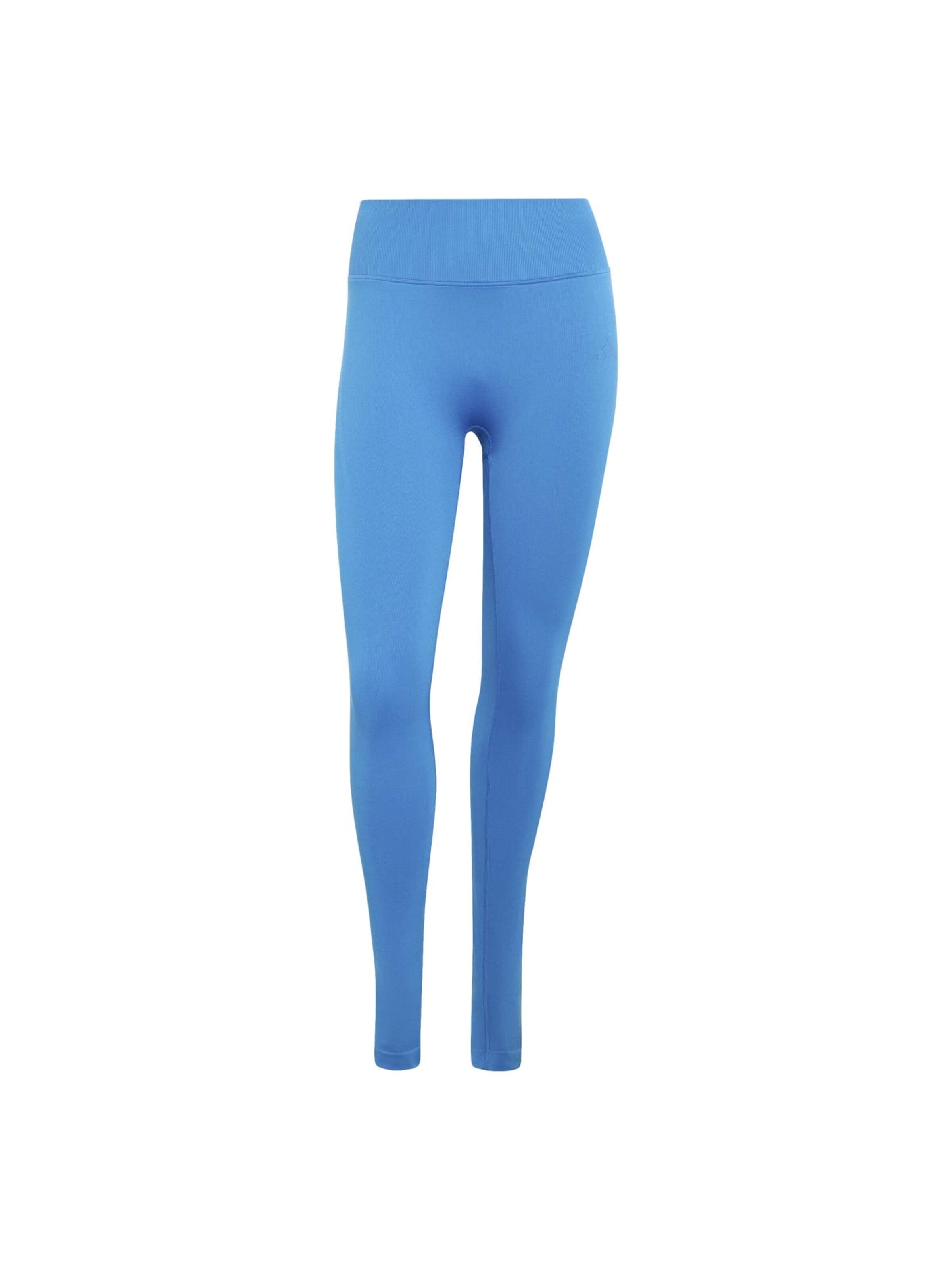 ADIDAS PERFORMANCE Sportnadrágok 'WE SCRUNCH' - kék: elől