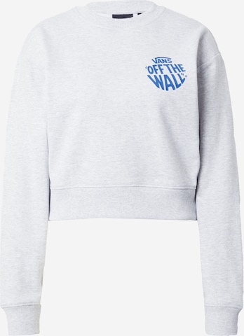 Sweat-shirt VANS en gris : devant