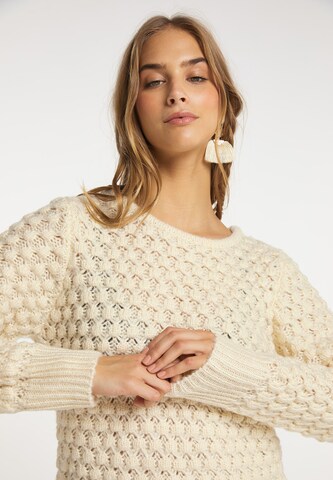 Pull-over IZIA en blanc