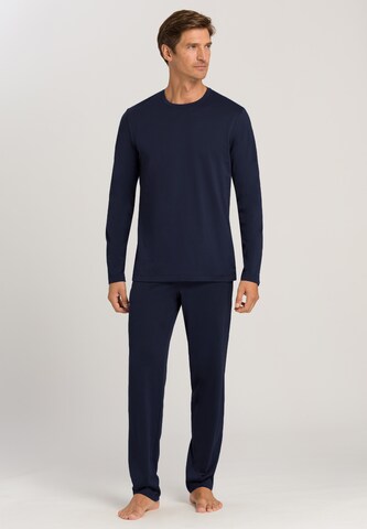 Hanro Pyjamabroek ' Night & Day ' in Blauw