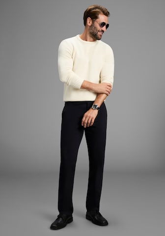 Man's World Regular Chinohose in Blau