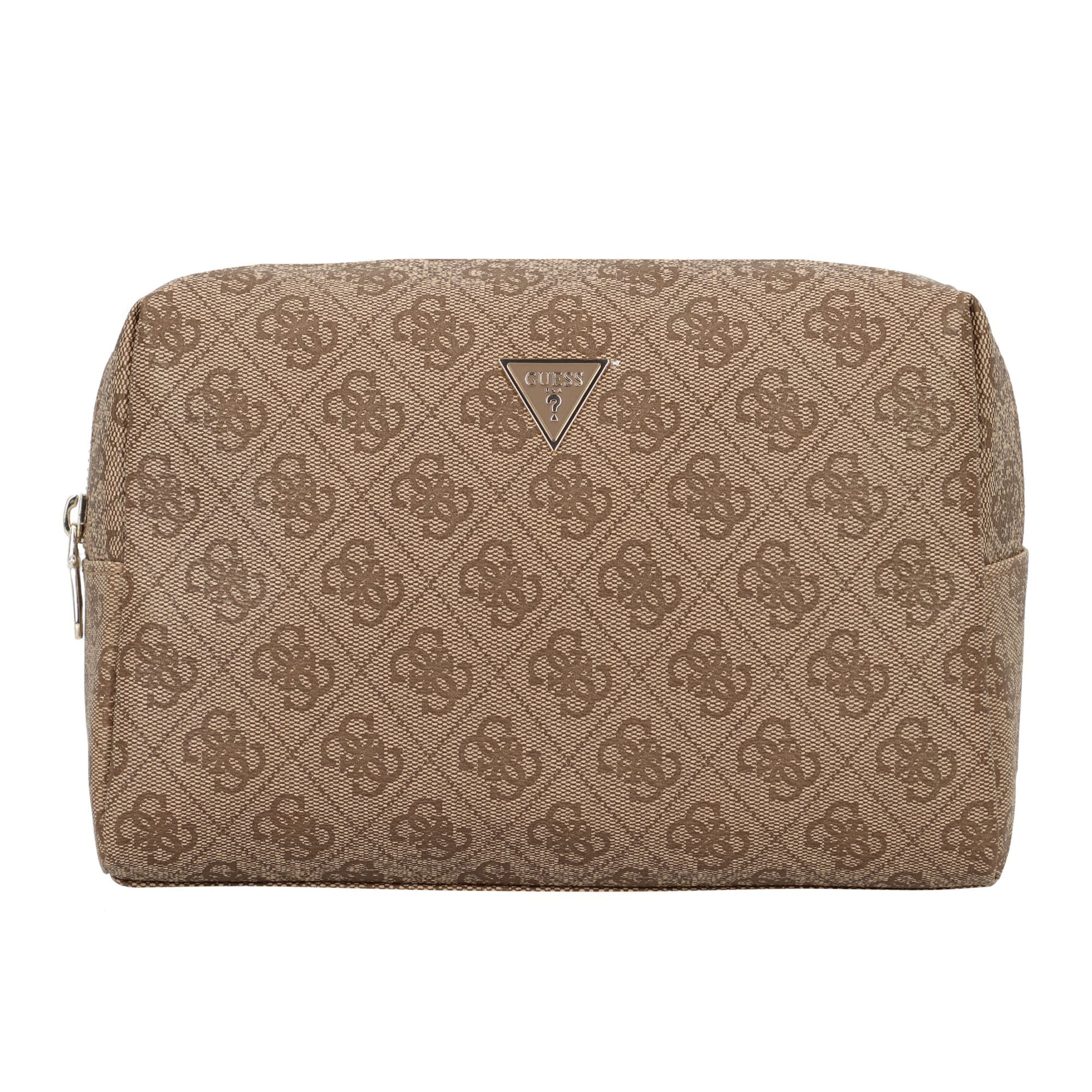 Trousses de toilette 'Zamira' GUESS en marron : devant