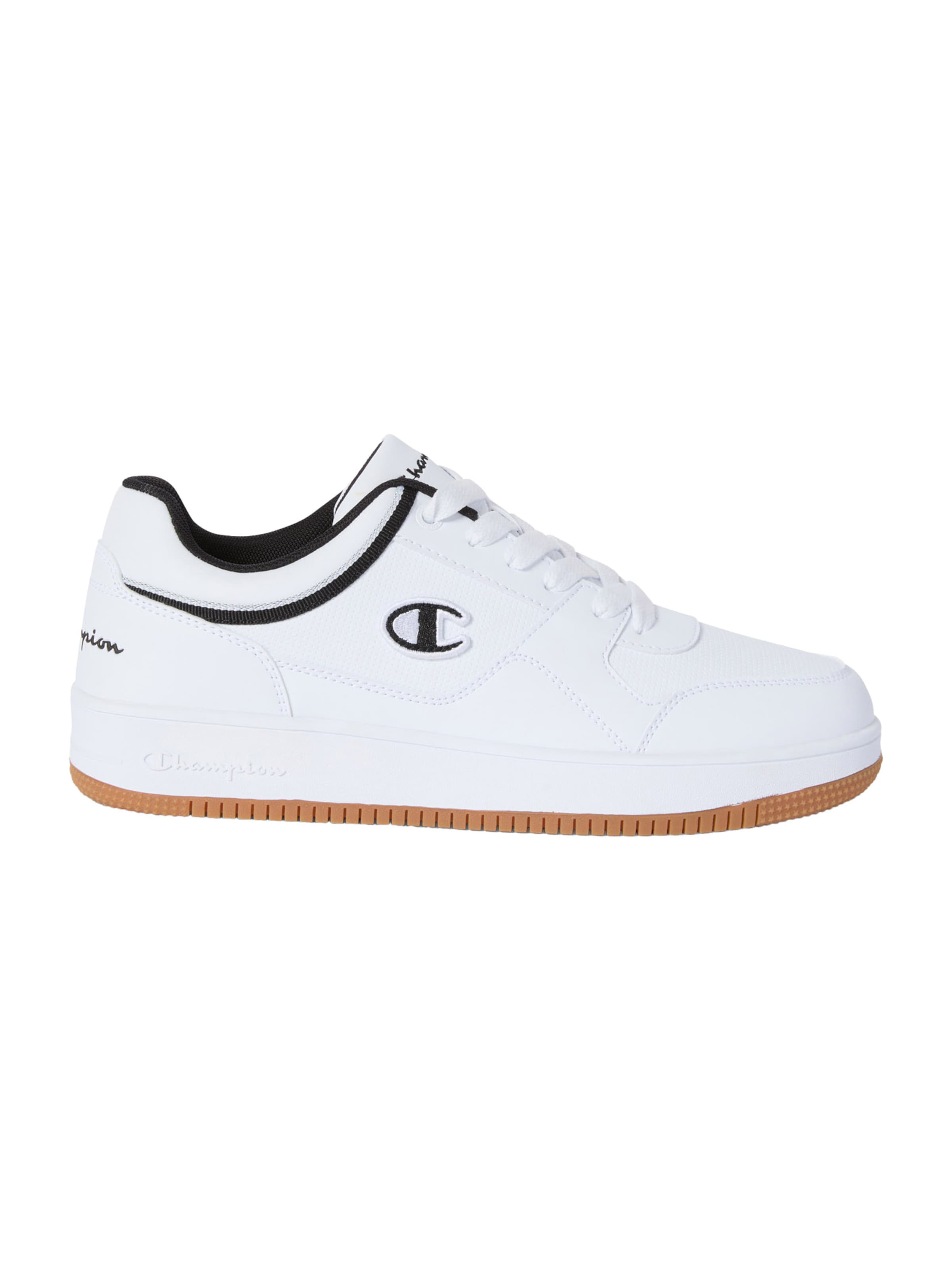Sneaker low de la Champion Authentic Athletic Apparel pe alb: față