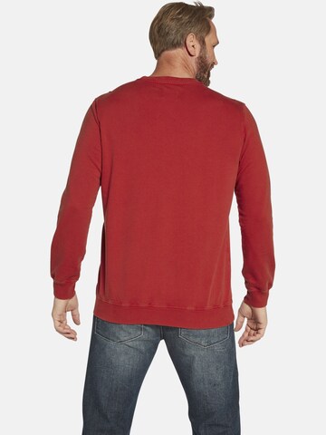 Jan Vanderstorm Sweatshirt 'Azzo' in Rot