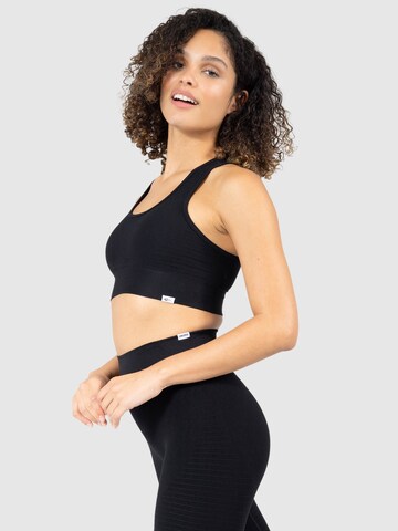 Smilodox Bralette Sports Bra in Black