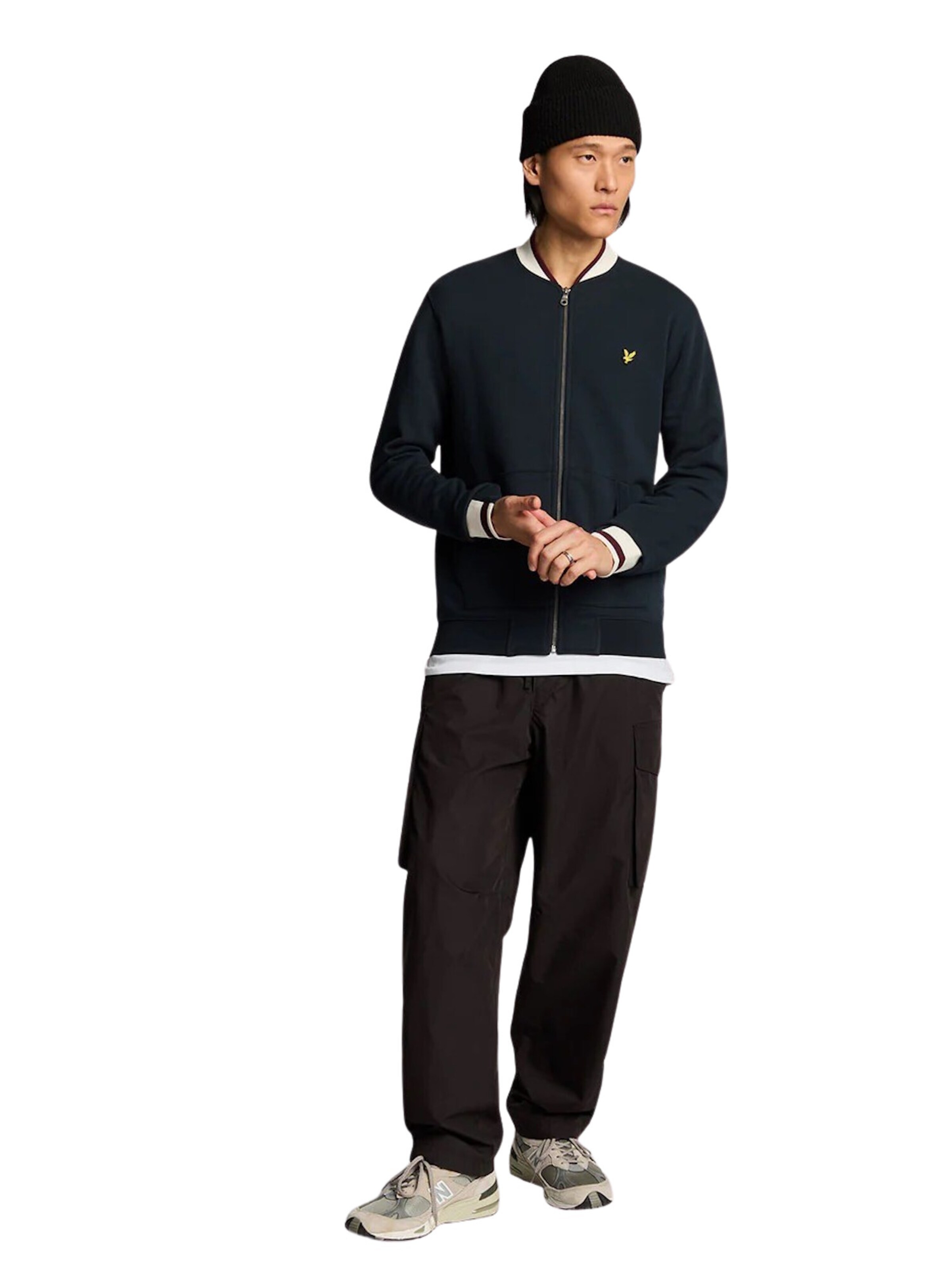 Veste de survêtement Lyle & Scott en bleu