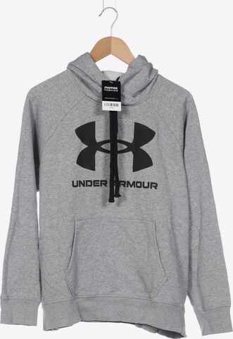UNDER ARMOUR Sweatshirt & Zip-Up Hoodie in XL in Grey: front