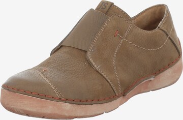 JOSEF SEIBEL Classic Flats 'Fergey' in Brown: front
