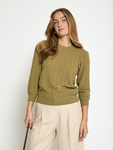 Pullover 'Rosy' di Peppercorn in verde: frontale