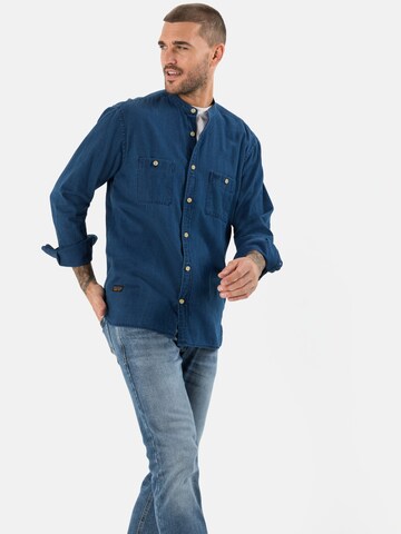 CAMEL ACTIVE - Regular Fit Camisa em azul